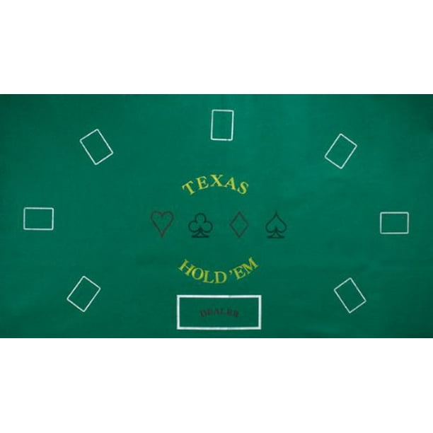 36" x 72" Green Texas Holdem Poker Casino Gaming Table Top Felt Layout Mat 36" x 72" Green Texas Holdem Poker Casino Gaming Table Top Felt Layout Mat